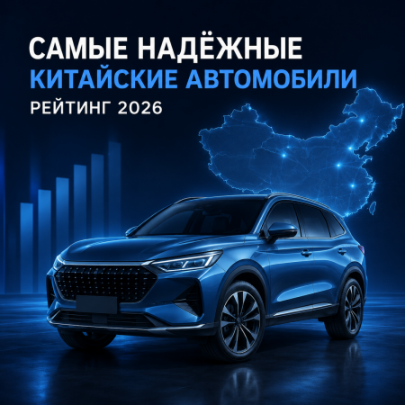 Рейтинг самых надёжных китайских автомобилей из Китая в 2026 году